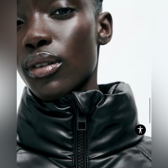 Zara CROPPED PUFFER JACKET - Picture 7 of 10